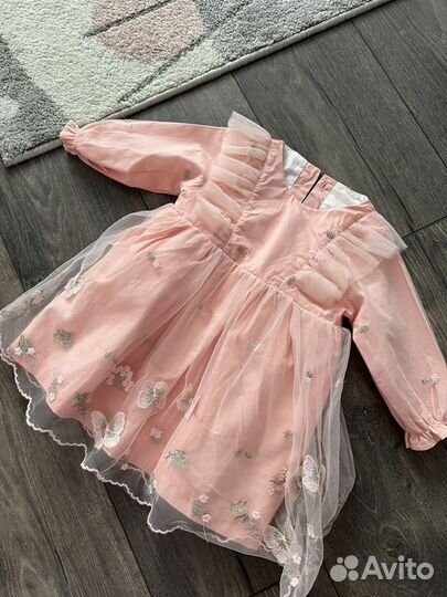 Платье для девочки 86