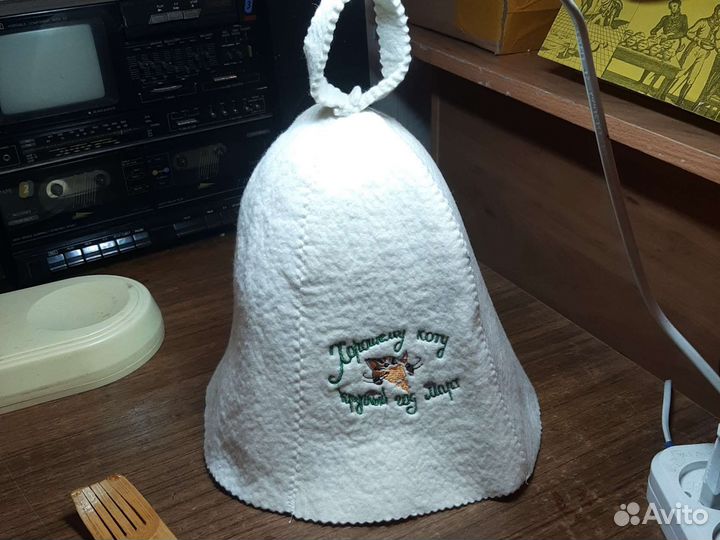 Шапка для бани и сауны