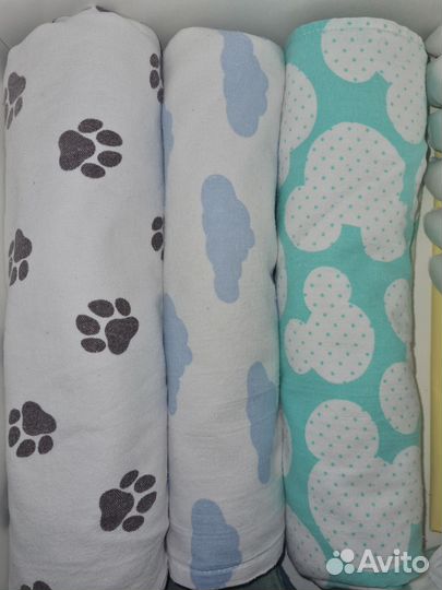 Многоразовые непромокаемые пеленки