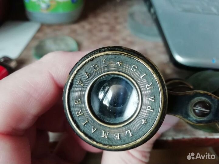 Бинокль старинный Lemaire fabt paris