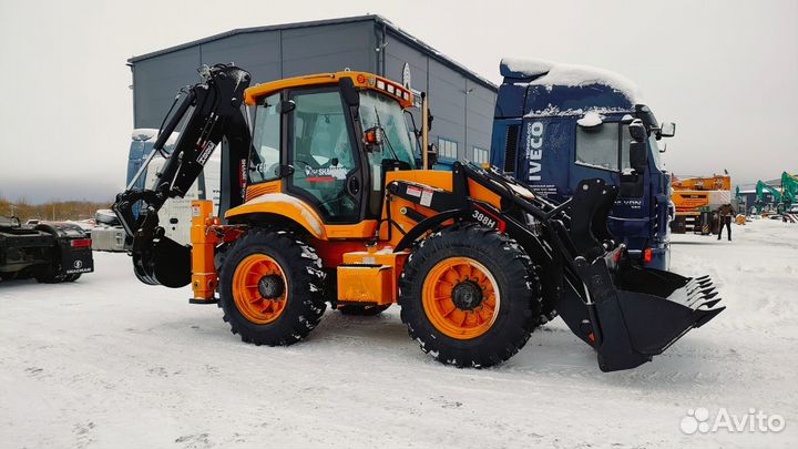 Экскаватор-погрузчик Shanmon 388H, 2023