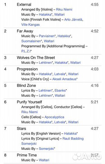 Waltari - Space Avenue CD Holland