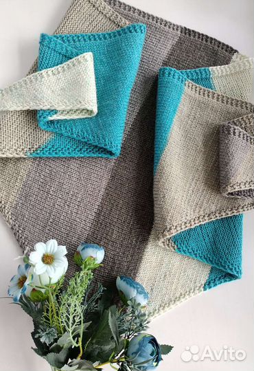 Бактус-платок. Ручная работа