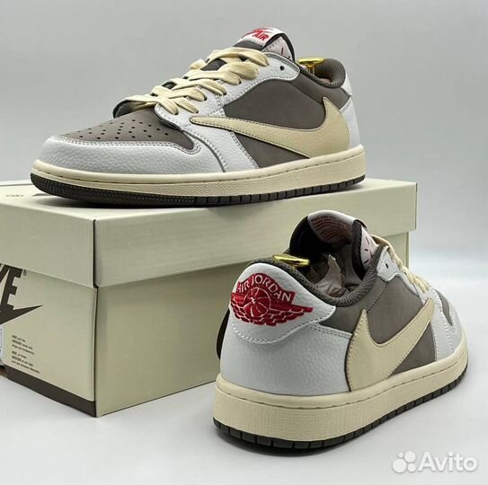 Nike air jordan 1 travis scott reverse mocha