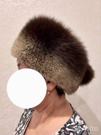 Шапка из песца