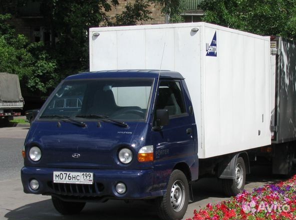 Лобовое стекло на Хендай Портер