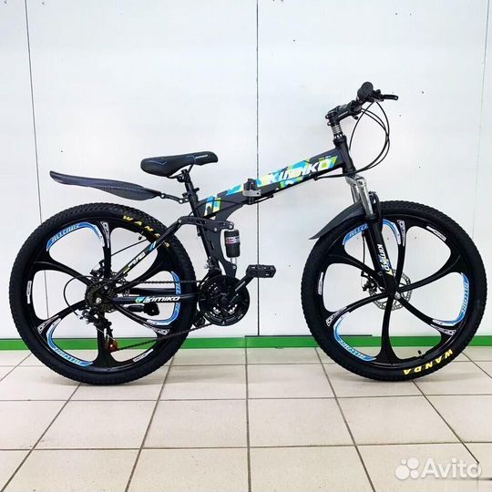 Велосипед складной на литых дисках новый
