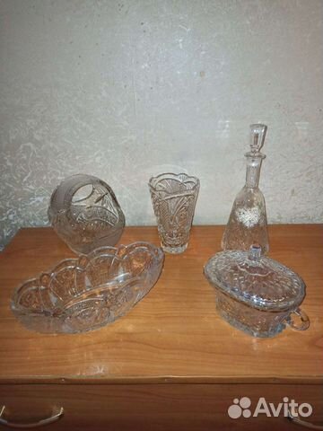 Хрусталь СССР и Чехословакия, винтаж