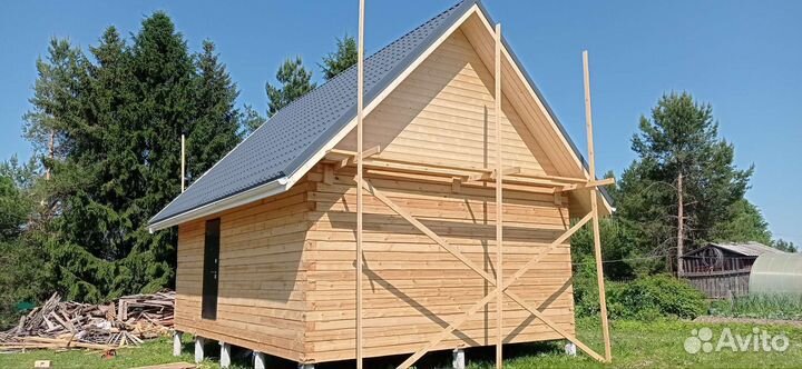 Дом 6 на 9 из бруса