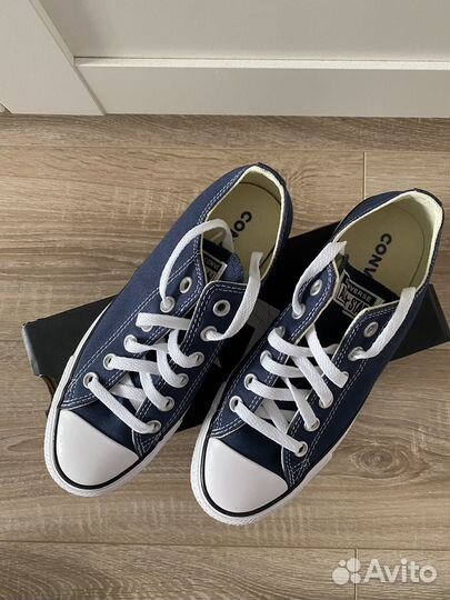 Кеды converse низкие 37,5 синие