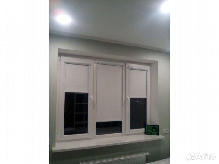 Рулонные кассетные шторы блекаут I391