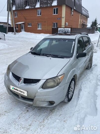 Pontiac Vibe 1.8 AT, 2003, битый, 240 000 км