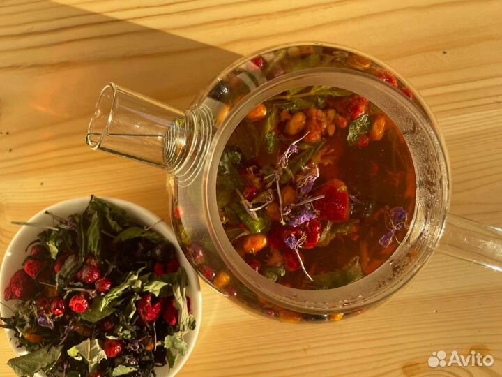 Иван-чай 1кг с ягодами и травами, просто сказка