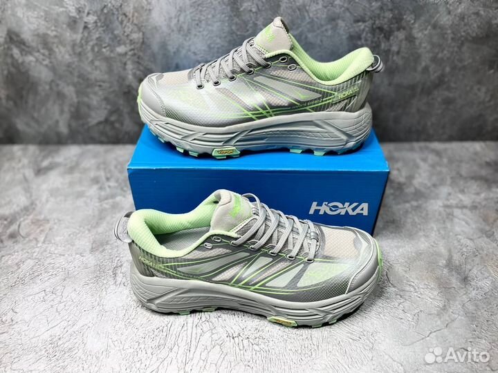 Кроссовки Hoka moncler беговые трейловые