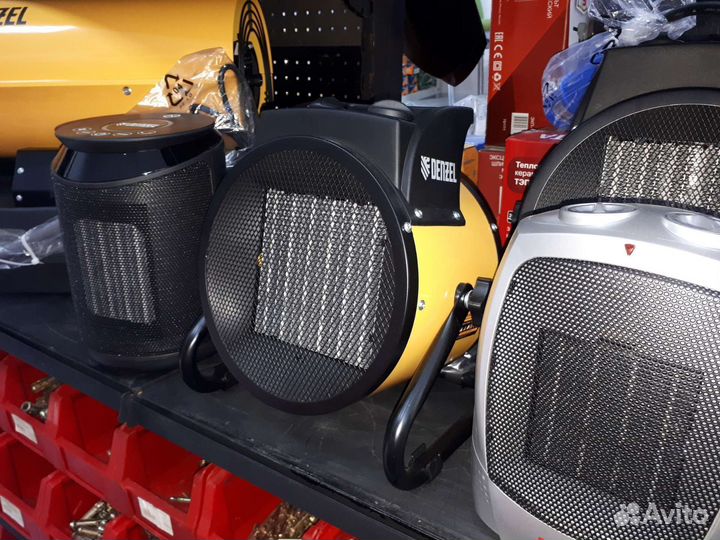 Электрическая тепловая пушка Denzel DHC 3-150 3кВт