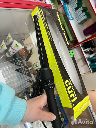 Плойка для волос морковка