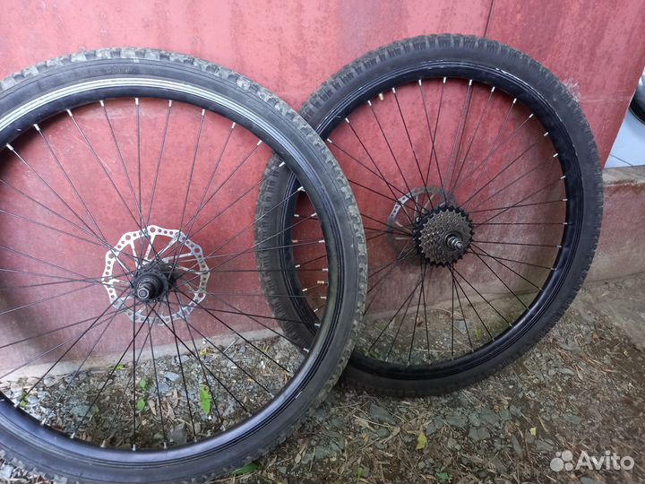 Колеса в сборе на велосипед 26 бу