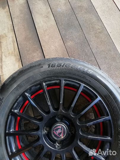 R15 Landsail LS388 185/65, PCD 4x100 DIA 60.1