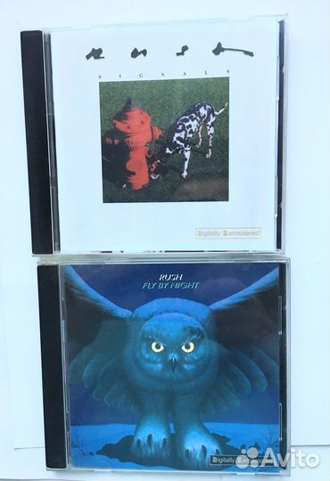 Музыкальные cd диски группа Rush