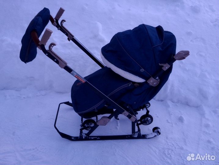 Санки на колесах Ника