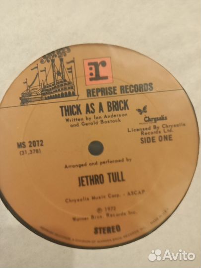 Фирменные виниловые пластинки Jethro Tull