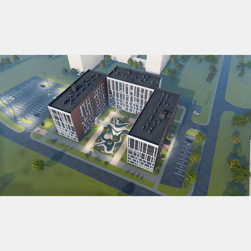 2-к. квартира, 52,4 м², 4/8 эт.