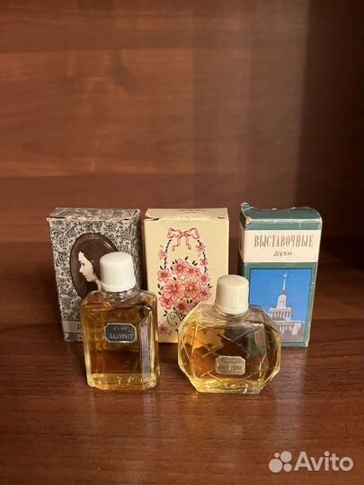 Духи винтаж. Сулико. Лазурит. Новая Заря