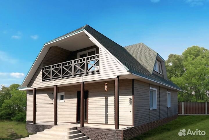 Обшивка домов сайдингом