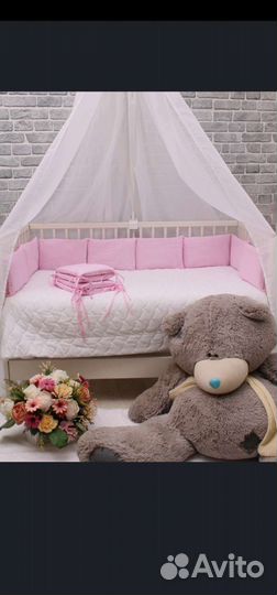 Бортики в кроватку