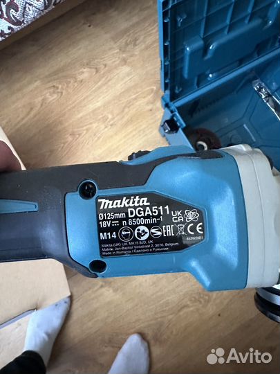 Угловая Шлифовальная машина Makita DGA511RTJ ориги