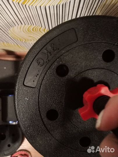 Гантели разборные