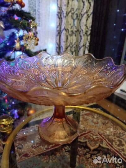 Фруктовница на ножке СССР