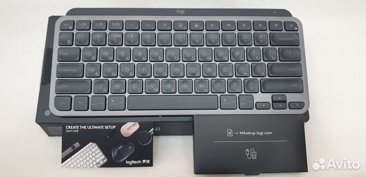 Logitech MX Keys Mini (новая) русская гравировка