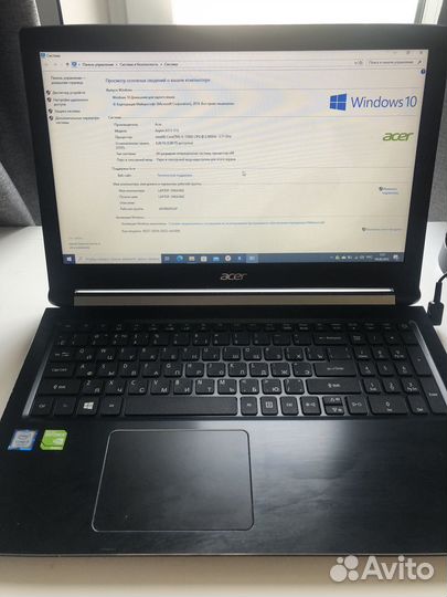 Ноутбук acer Aspire A515-51G