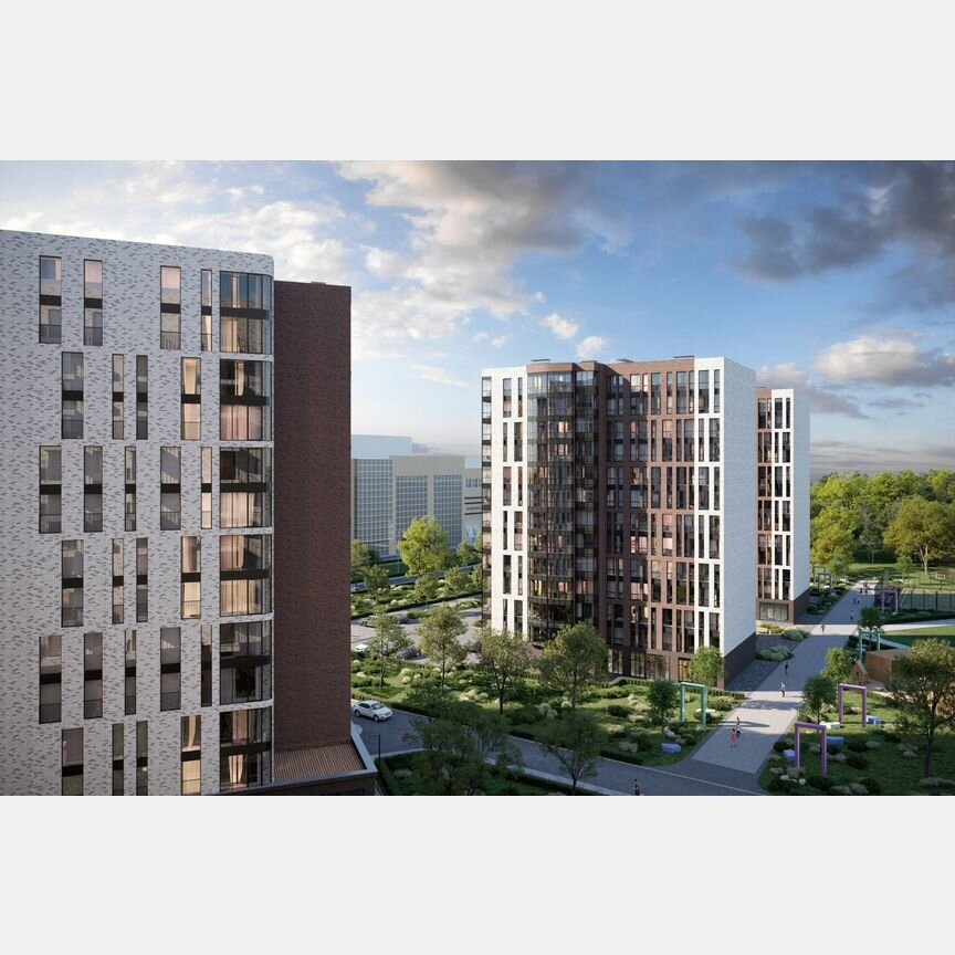 1-к. квартира, 45,3 м², 3/13 эт.