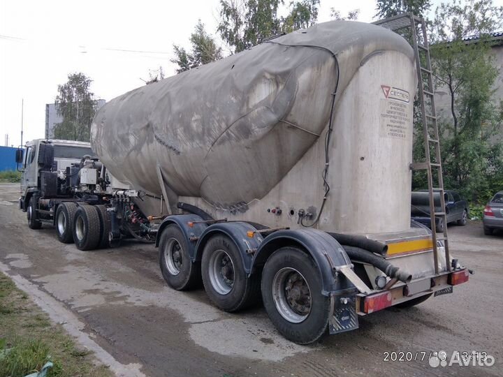 Полуприцеп цементовоз Сеспель 964818, 2008