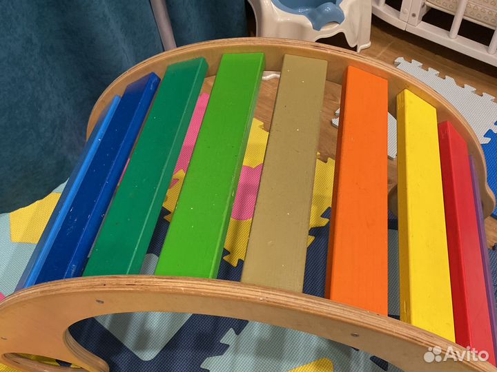 Развивающий балансир мостик - качалка Арка Пиклера