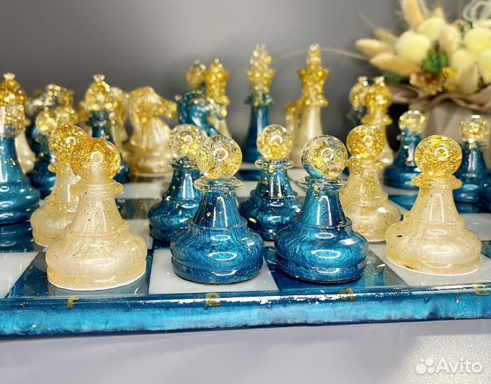 Шахматы большие ручная работа