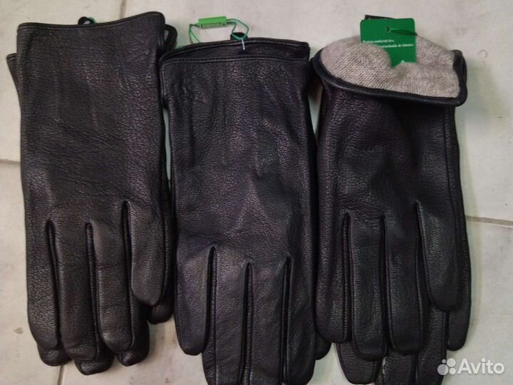 Перчатки натуральная кожа