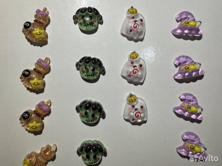 Шармы / фигурки для ногтей хэллоуин Сочи