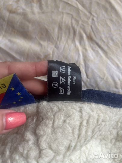 Одеяло детское из овчины