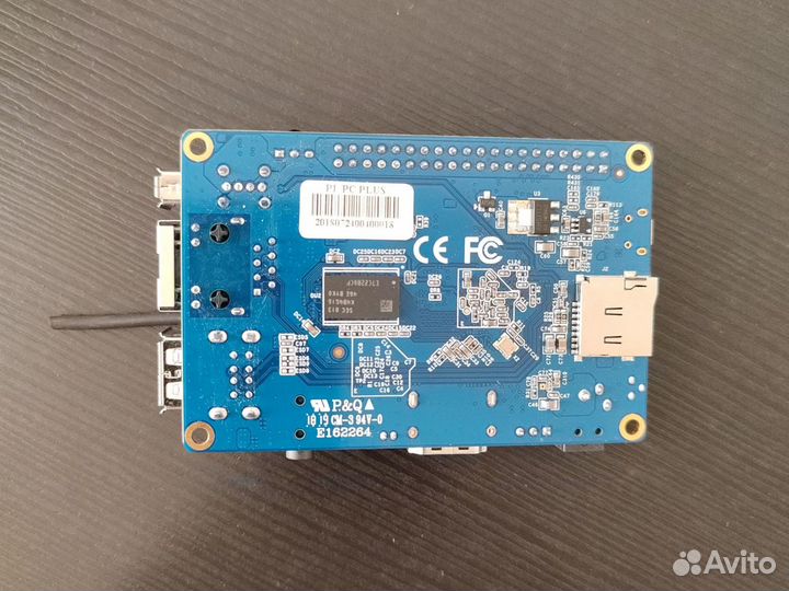 Одноплатный миникомпьютер Orange Pi PC Plus