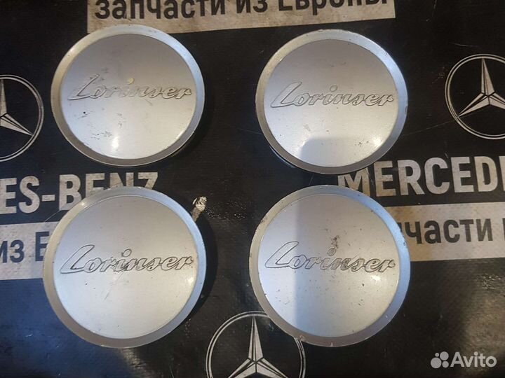 Колпочки mercedes Lorinzer оригинал комплект