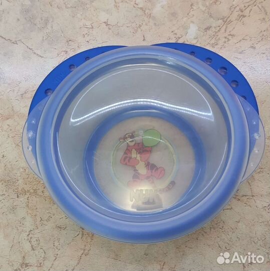 Тарелка детская глубокая, nuk, новая