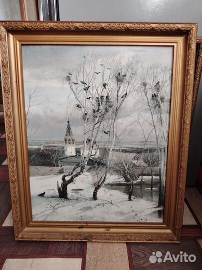 Картина А. Саврасов