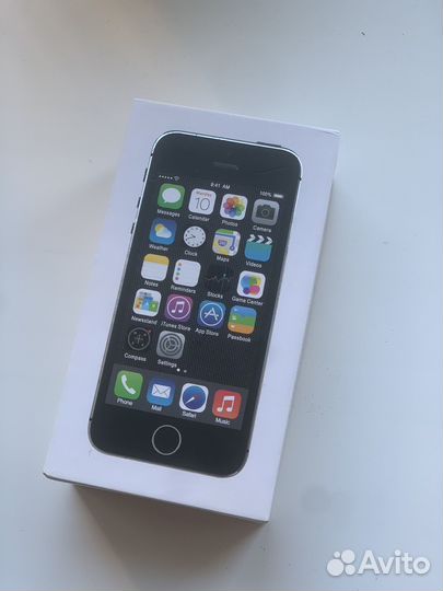 Коробка от iPhone 5s