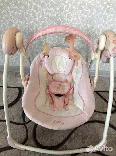 Детская электрокачель в отличном состоянии