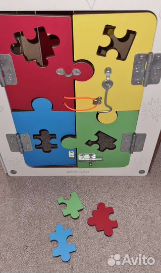 Бизиборд домик большой