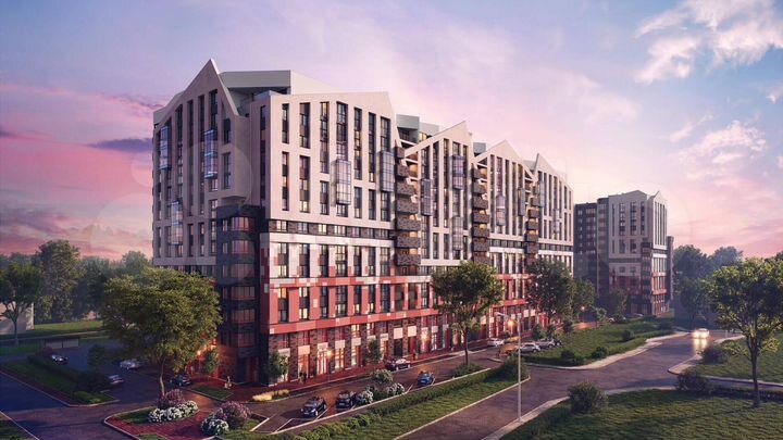 3-к. квартира, 87,9 м², 3/13 эт.