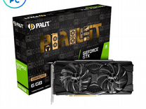 Видеокарта GTX1660 Super 6GB Palit Gaming Pro NE61